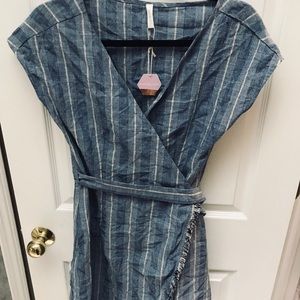 Pinkblush wrap dress